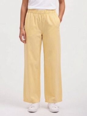 PO-EM Women's Sunshade Lounger Handwoven Cotton Relaxed Pants 39777